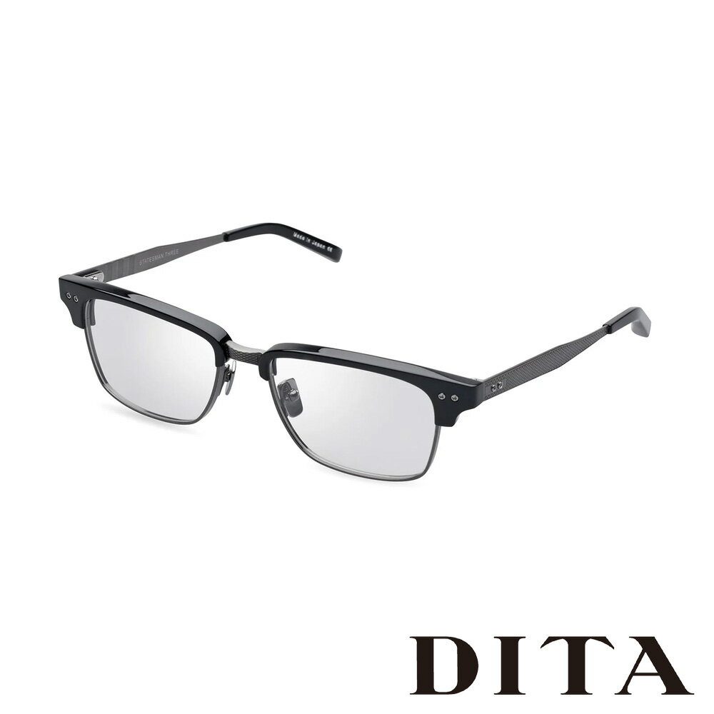 【DITA/ディータ】Statesman Three 55 / メガネ / DRX-2064-A-BLK-SLV-55-Z【送料無料】