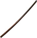 縞黒檀 木刀 大刀(銘入・金文字)