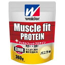 ウイダー マッスルフィットプロテイン バニラ味 360g