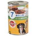 ペディグリー 7歳以上用 ビーフ&緑黄色野菜 400g ドッグフード 高齢犬用 8缶 お一人様6点限り【HLS_DU】 関東当日便
