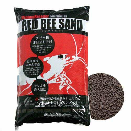 RED　BEE　SAND　（シュリンプ専用サンド）　8kg【関東当日便】エビ水槽簡単立ち上げ！