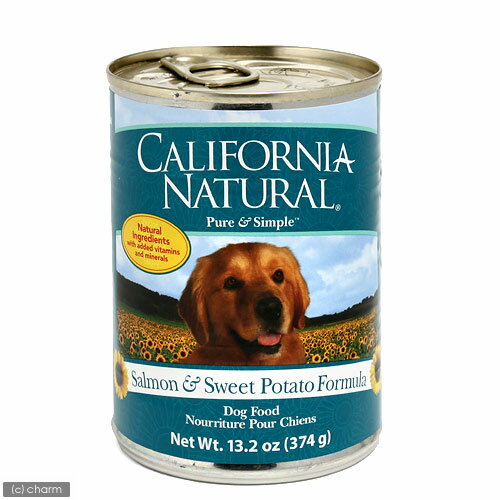 カリフォルニアナチュラル　缶　フィッシュ＆ポテト　374g【正規品】【関東当日便】低アレルギー処方のレシピ！