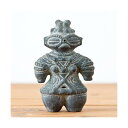 ハニワの土偶 (炭化)(高さ11.7cm) 関東当日便