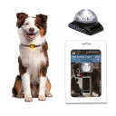 ペット・セーフティーライト-LED ホワイト 犬 夜間 散歩用 LED点滅ライト 関東当日便