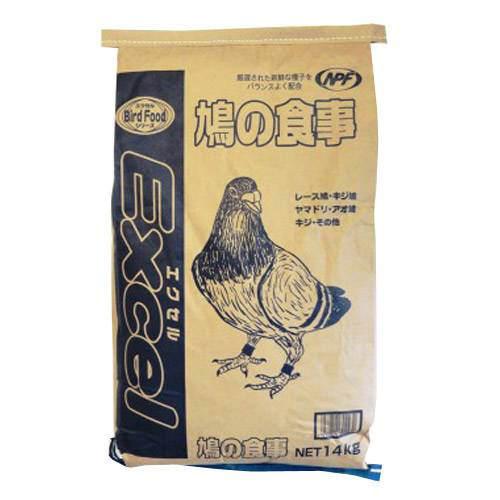 エクセル鳩の食事　14kg　鳥　餌　えさ　フード　種　穀物　関東当日便...:chanet:10284514