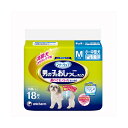 箱売り ユニチャーム 男の子用おしっこオムツ Mサイズ 18枚 1箱8個入 おもらし ペット 関東当日便