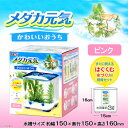 GEX メダカ元気 プチ飼育セット ピンク 水槽 関東当日便