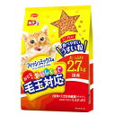 箱売り ミオおとなのおいしくって毛玉対応 フィッシュミックス味 2.7kg キャットフード ミオ 1箱5袋入 お一人様1点限り 関東当日便