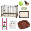 リッチェル 子犬スターターセット ブラウン ピュリナ プロプラン800g、おまけつき 沖縄別途送料 お一人様19点限り【HLS_DU】 関東当日便