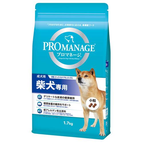 プロマネージ　成犬用　柴犬専用　1．7kg　ドッグフード　関東当日便