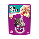 カルカン パウチ お魚ミックス まぐろ・かつお・白身魚入り 70g キャットフード 成猫用 関東当日便