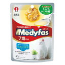 ボール売り ペットライン メディファス スープパウチ 7歳から高齢猫用 しらす・かつお節入り 40g 1ボール12袋入 高齢猫用 関東当日便