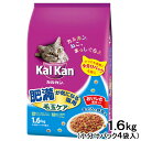 カルカン ドライ 肥満が気になる猫用 毛玉ケア まぐろと野菜味 1.6kg (小分けパック4袋入) 関東当日便
