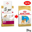 ロイヤルカナン 柴犬 子犬用 3kg 3182550823944 ジップ付 スケジュール帳おまけ付 関東当日便