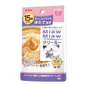 アイシア　15歳からのMiawMiaw　クリーミー　ほたて風味　40g　お買い得5個　関東当日便