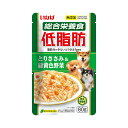 いなば(犬用)低脂肪 パウチ とりささみ&緑黄色野菜 80g ドッグフード 低脂肪 パウチ 2個入 関東当日便