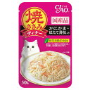 ボール売り いなば CIAO(チャオ) 焼ささみディナー かにかま・ほたて貝柱入り 50g 国産 1ボール16袋 関東当日便