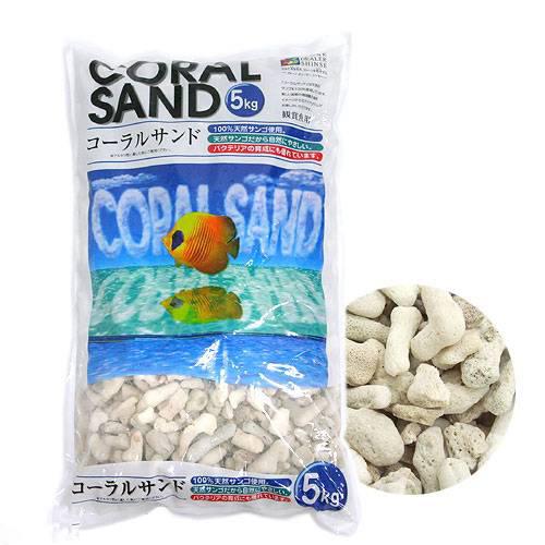 コーラルサンド　粗目（20番）　5kg【関東当日便】100％天然サンゴ使用！