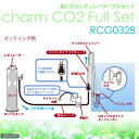 チャームオリジナル　新CO2レギュレーター　フルセット　RCG0328(専用スタンド付)電磁弁付きの本格セット！