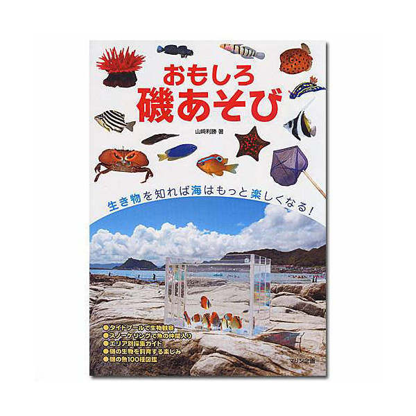 アクアライフの本　おもしろ　磯あそび【関東当日便】【HLS_DU】生き物を知れば海はもっと楽しくなる！
