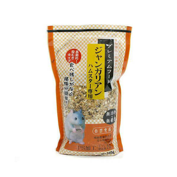 プレミアムフード　ジャンガリアンハムスター専用　350g【関東当日便】食べ残しがなく掃除が簡単！