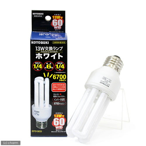 《交換球》13W交換ランプ　ホワイト　6700K【関東当日便】