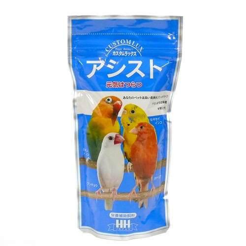 ハッピーホリデイ　カスタムラックス　アシスト　100g　鳥　フード　餌　えさ　関東当日便...:chanet:10164138