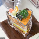 （観）ミニサボテン　スイーツコレクション　〜ショートケーキ　オレンジ〜　（1個）《説明書付き》