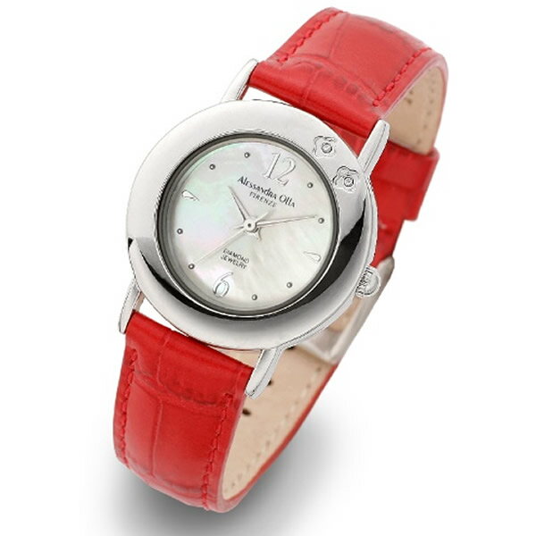 Alessandra Olla腕時計 アレッサンドラオーラ腕時計 AO-6900-RELadys(レディース) 天然ダイヤモンド【セール sale】【記念日】【ギフト】【ビジネス】【誕生日】【最安値】
