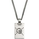 【並行輸入品】GUCCI グッチ 455315-J8400-0701 メンズ グッチゴースト ペンダント ネックレス