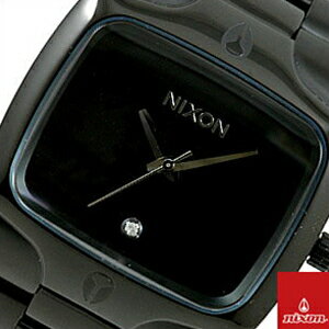 NIXON ニクソン 腕時計 A140-001 メンズ 男THE PLAYER(プレイヤーオールブラック) 文字盤カラー ブラック