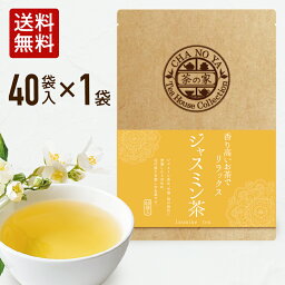 【1,380円→1,000円】<strong>ジャスミン茶</strong> 3g×40包（40包×1袋） リラックス効果 ミネラル タンニン ジャスミンティー <strong>ティーバッグ</strong> 無漂白<strong>ティーバッグ</strong> 農薬検査済 ハラール認証 水出し お茶 メール便