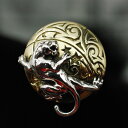 コンチョ/シルバーコンチョ ≪アメリカントラディショナル トライバル タトゥーデザイン パンサー 黒豹 コンチョ≫ 【 Silver925 】【真鍮ブラス】国産高級スクリュー使用【 レザーウォレット専門店 】【楽ギフ_包装】 【】【メール便可】