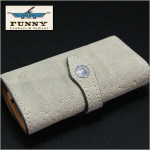 FUNNY/ファニーキーケース≪エレファントグレー≫【日本製本革キーケースKEYCASE】【レザーウォレット専門店】【楽ギフ_包装】【送料無料】