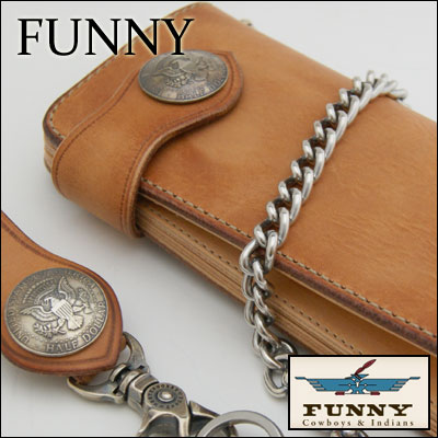 【ファニー】ウォレット 財布 FUNNY ファニー ビンテージフィニッシュ 本革 ロングウォレット ...:chaos-accessory:10001578