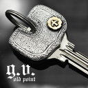 【正規取扱店】【当店限定】good vibrations グッドバイブレーションズ OLD POINT オールドポイント シルバー925製 ネイティブ インディアン イーグルメタル スタンプ キーヘッドカバー スターリングシルバー キーカバー おしゃれ キーキャップ かっこいい メンズ キーケース
