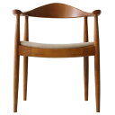 ハンス・ウェグナー ザチェア ザ・チェア ファブリック シート ブラウン ハンス・j・ウェグナー thechair おしゃれ かわいい 北欧 デザイナー ノルディック チェア 椅子 木製 リプロダクト