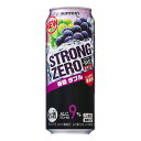 お酒 ギフト プレゼント サントリー -196℃ ストロングゼロ 葡萄ダブル 500ml ケース ( 24本入り ) 【お取り寄せ商品】