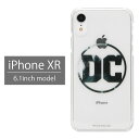 バットマン iPhone XR ハードケース DCコミックス 6.1インチモデル対応 スマホケース クリア BATMAN ロゴ ハードカバー iPhoneXR アクセサリー アイフォンXR アメコミ ヒーロー ジャケット ケース iPhoneX R