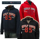 【10%OFFクーポン】Tommy Hilfiger Sport アーテイー HILFIGER ロゴ 刺繍 フルジップパーカー【トミーヒルフィガー】 ギフト プレゼント