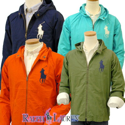 POLO by Ralph Lauren Boy'sワイメア ビッグポニーフード付ウインドブレーカー【2011-Spring/NewModel】【ラルフローレン ボーイズ】 