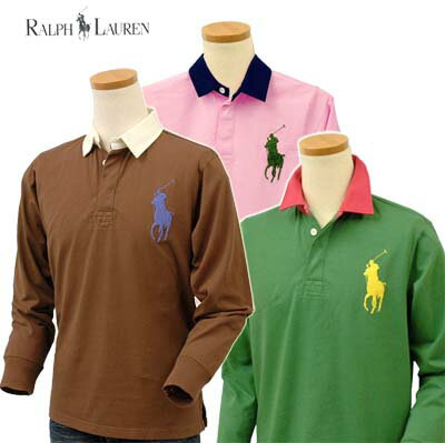 POLO by Ralph Lauren Boy'sビッグポニー 長袖 ラガーシャツ【2011-Spring/NewModel】【ラルフローレン ボーイズ】