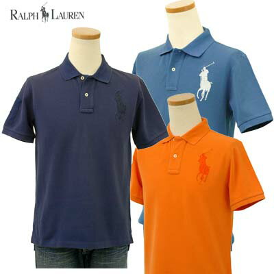 POLO by Ralph Lauren Boy's同色 ビッグポニー&"3" 半袖 鹿の子 ポロシャツ【2011-Spring/NewModel】【ラルフローレン ボーイズ】 