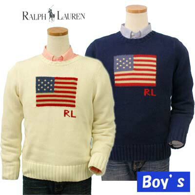 POLO by Ralph Lauren Boy'sUSAフラッグ コットンセーター【2011-Fall/NewModel】【ラルフローレン ボーイズ】 