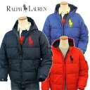 POLO by Ralph Lauren Boy'sビッグポニー ダウンジャケット  激安 50%オフ