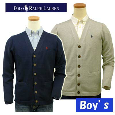 POLO by Ralph Lauren Boy'sPimaコットンカーデガン【2011-Fall/NewModel】【ポロ ラルフローレン】