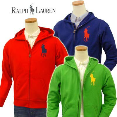 POLO by Ralph Lauren Boy'sビッグポニーフルジップパーカー【2012-Spring/NewModel】【ラルフローレン ボーイズ】 