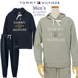 Tommy Hilfiger<strong>トミーヒルフィガー</strong>Men’s長袖<strong>パーカー</strong>上下【<strong>トミーヒルフィガー</strong>】# 09t4200父の日ギフト プレゼントナイトウエア・ルームウエアー、パジャマセット、XL,XXLL、3L大きいサイズ送料無料L