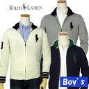 POLO by Ralph Lauren Boy'sビッグポニー&"3"コットン フルジップセーター【ポロ ラルフローレン】
