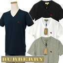 【最大5000円OFFクーポン】BURBERRYバーバリーMen's定番【2017-NewColor】半袖 VネックTシャツBURBERRY BRIT英国 直輸入商品#3970062